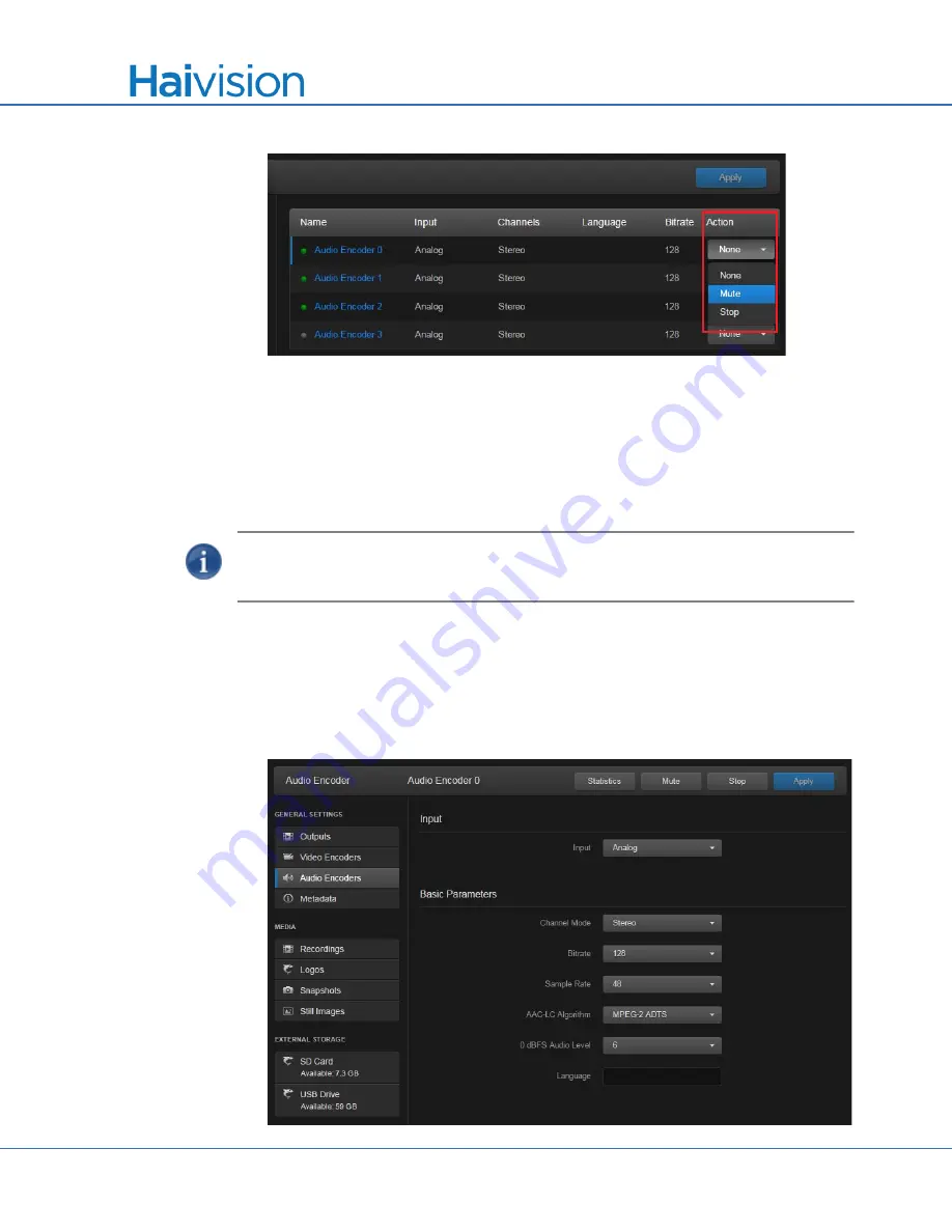 Haivision S/B-292E-DVI User Manual Download Page 98