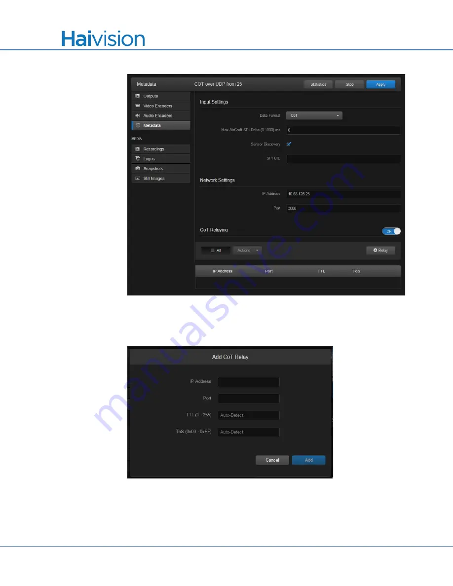 Haivision S/B-292E-DVI User Manual Download Page 113