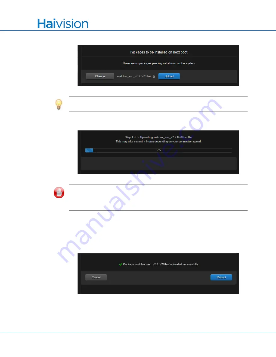 Haivision S/B-292E-DVI User Manual Download Page 182