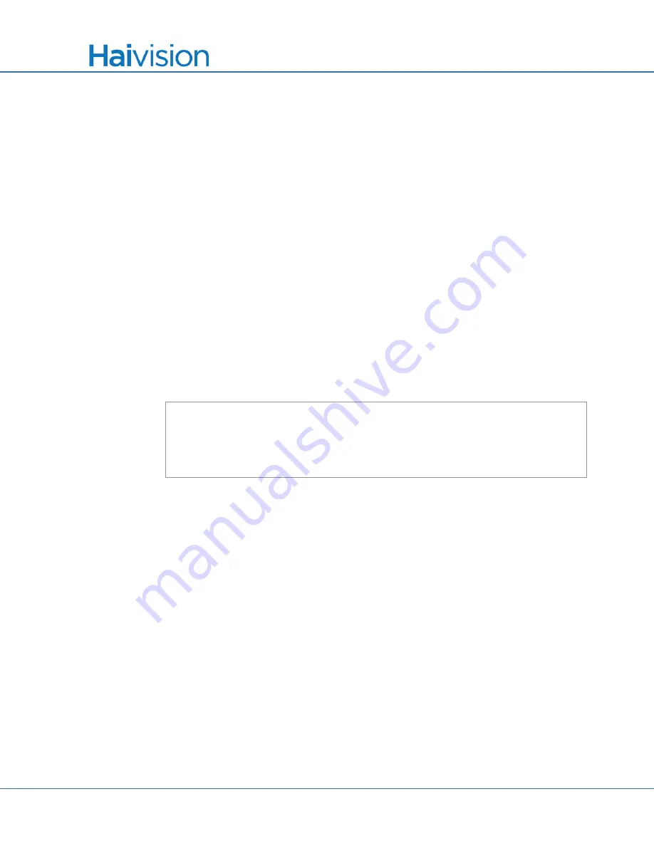 Haivision S/B-292E-DVI User Manual Download Page 285