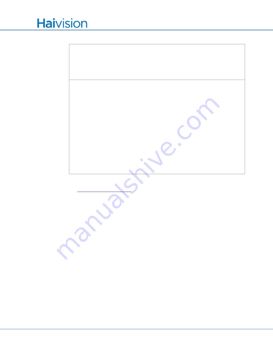 Haivision S/B-292E-DVI User Manual Download Page 331