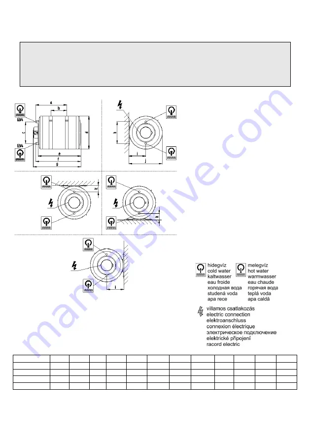 hajdu ZV80ErP Installation And Owner'S Manual Download Page 116