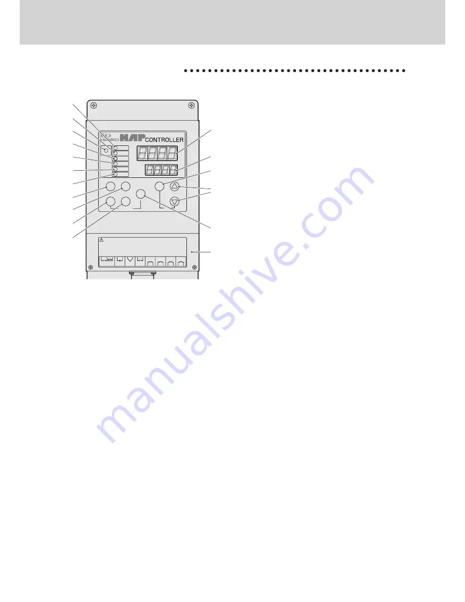 Hakko Electric Machine Works Co., Ltd. HAP2031 Скачать руководство пользователя страница 11