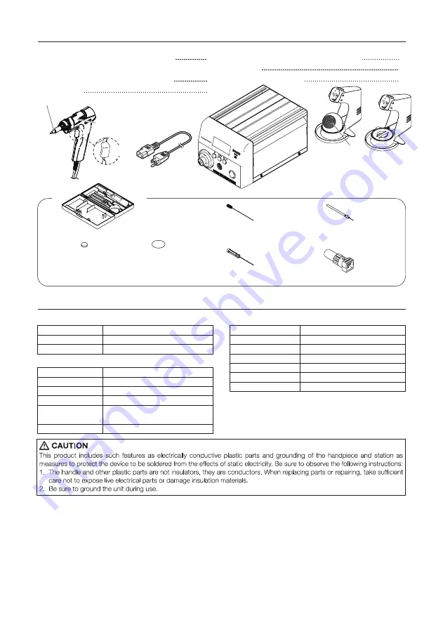 Hakko Electronics FR400-53 Instruction Manual Download Page 2