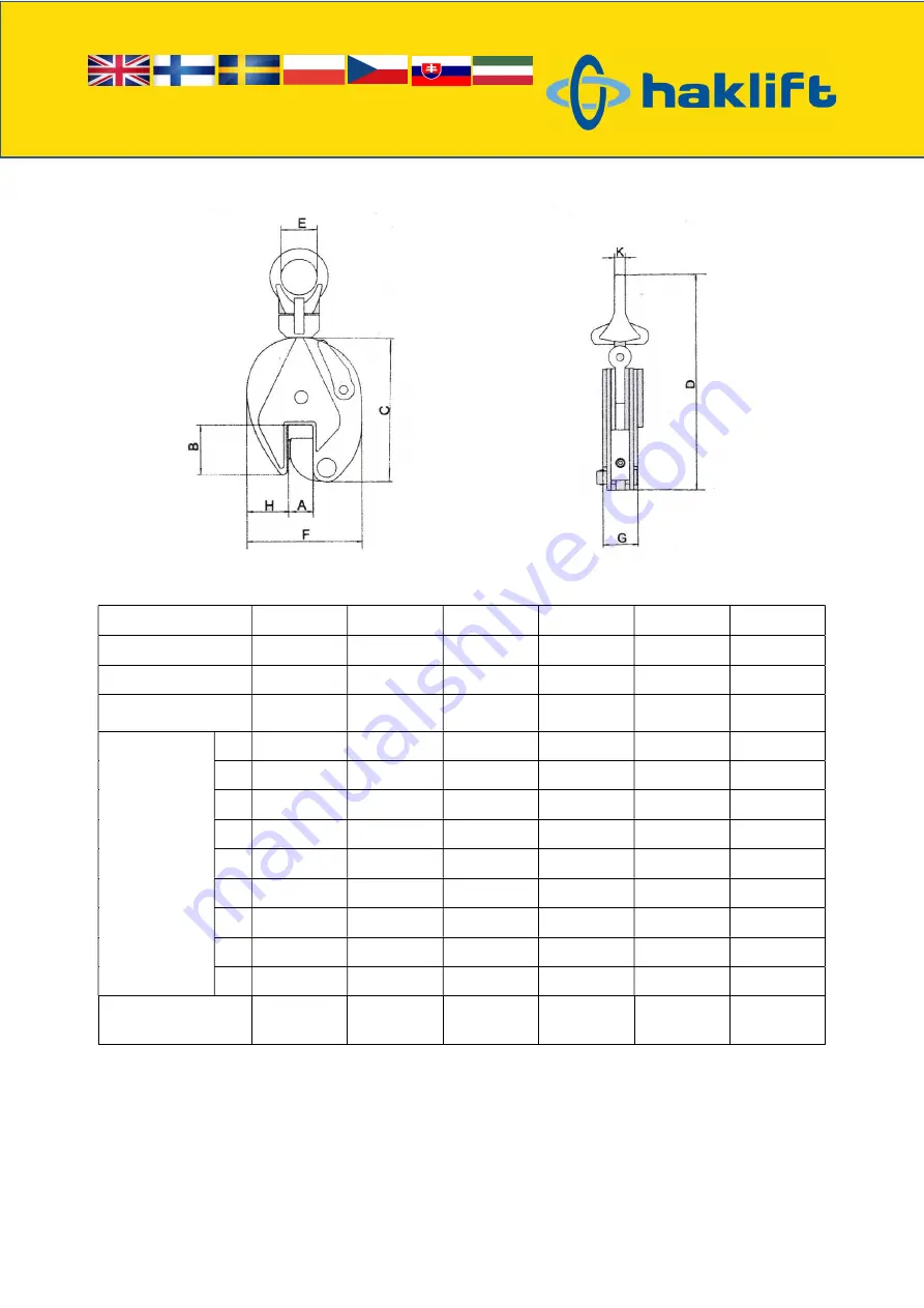 Haklift LTABT08 Скачать руководство пользователя страница 4