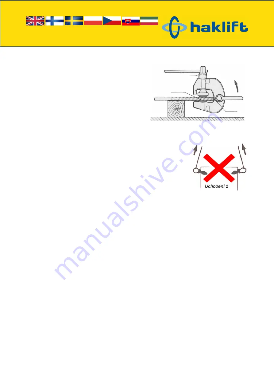 Haklift LTTSCC05 Original Instructions Manual Download Page 40