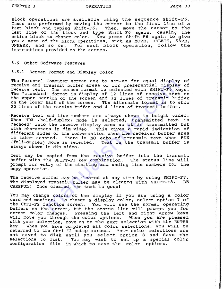 Hal Communications PCI-2000 Manual Download Page 37