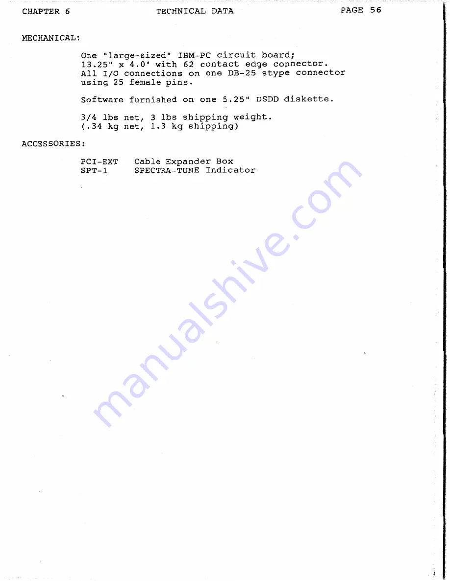 Hal Communications PCI-2000 Manual Download Page 60