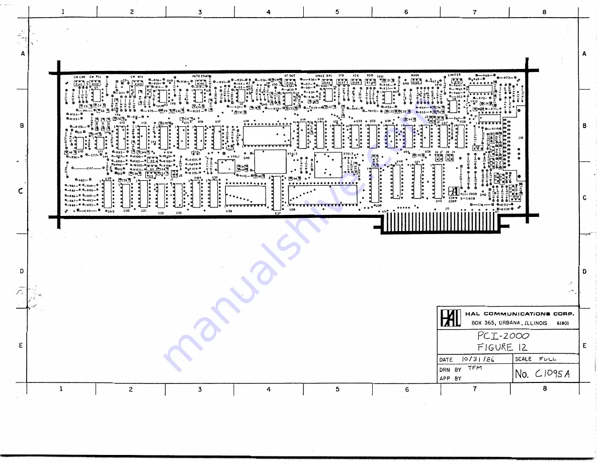 Hal Communications PCI-2000 Скачать руководство пользователя страница 77