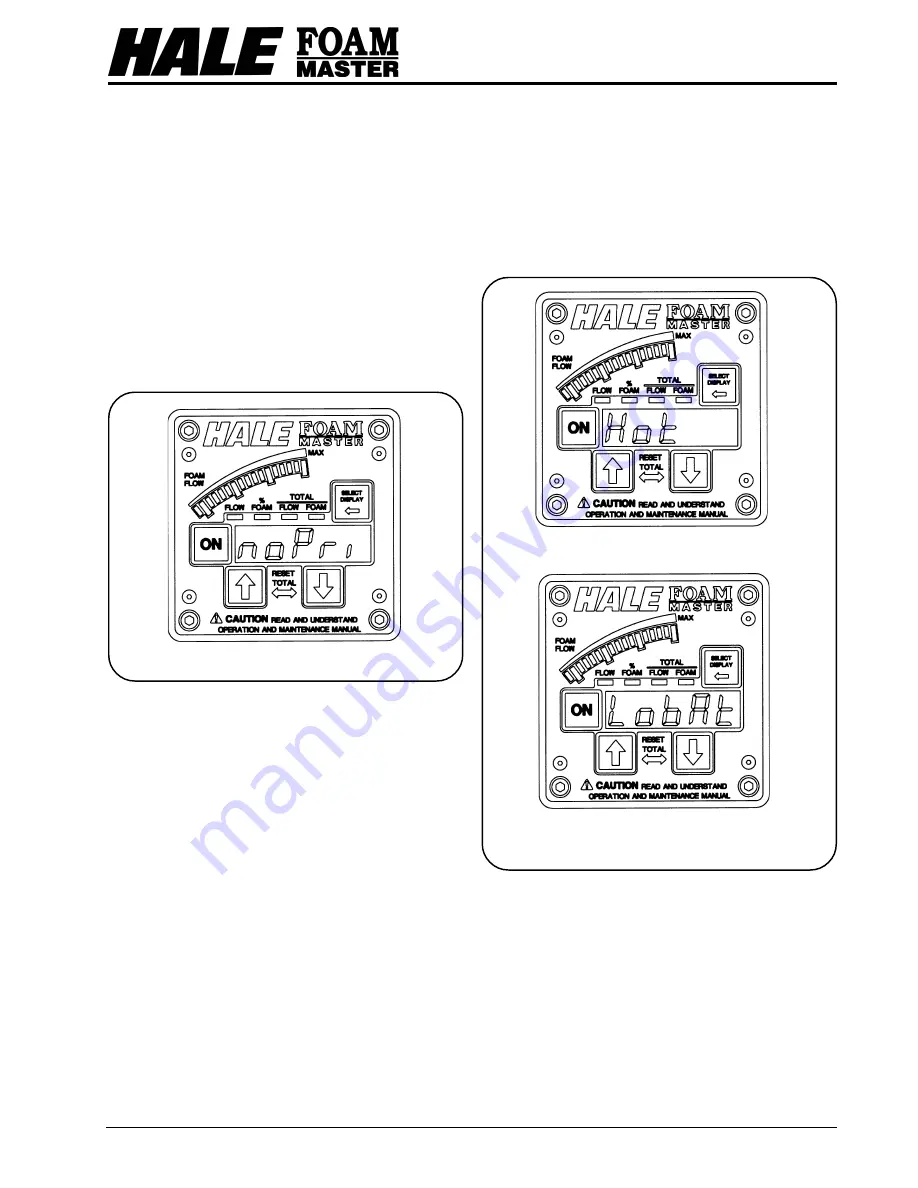 HALE FOAM MASTER 3.3 Description, Installation And Operation Manual Download Page 94
