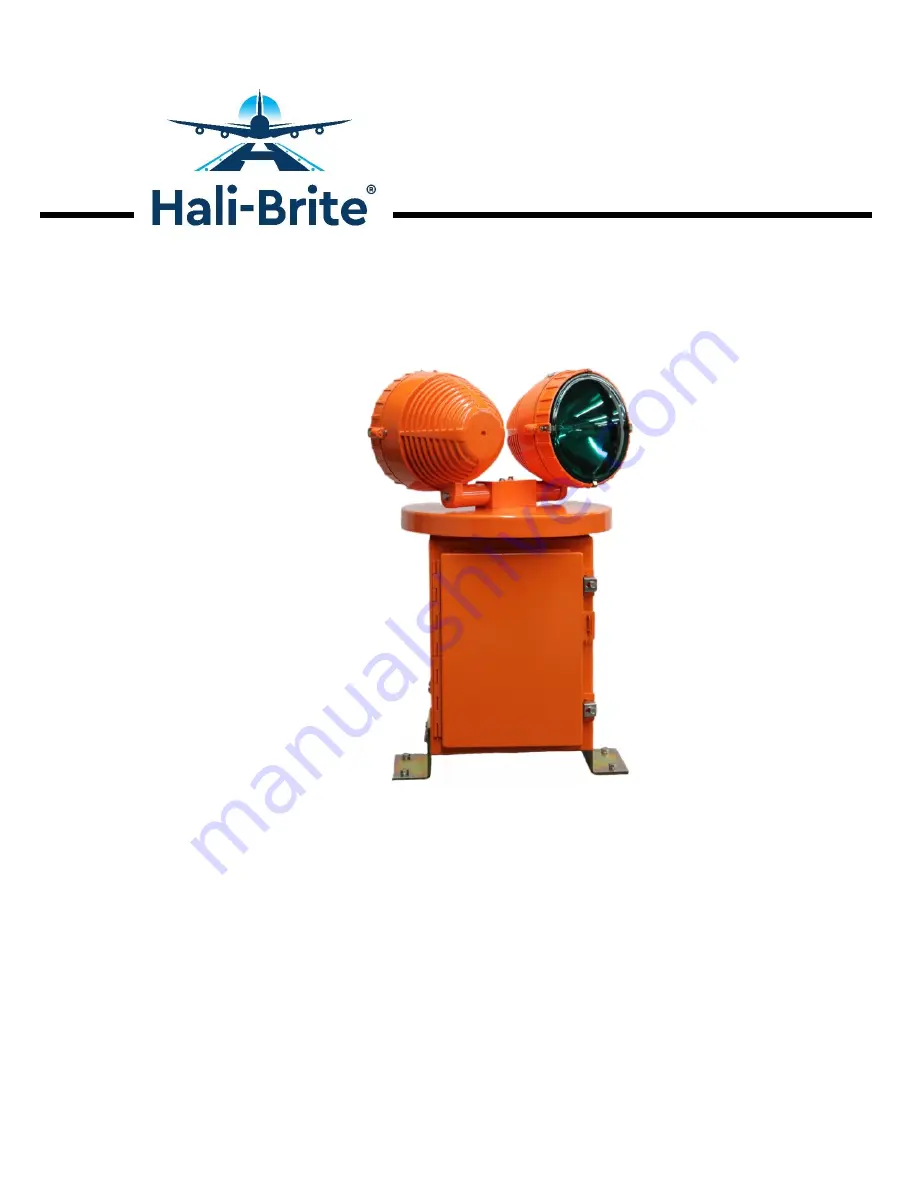 Hali-Brite HBM 150/2 L-801A Скачать руководство пользователя страница 1