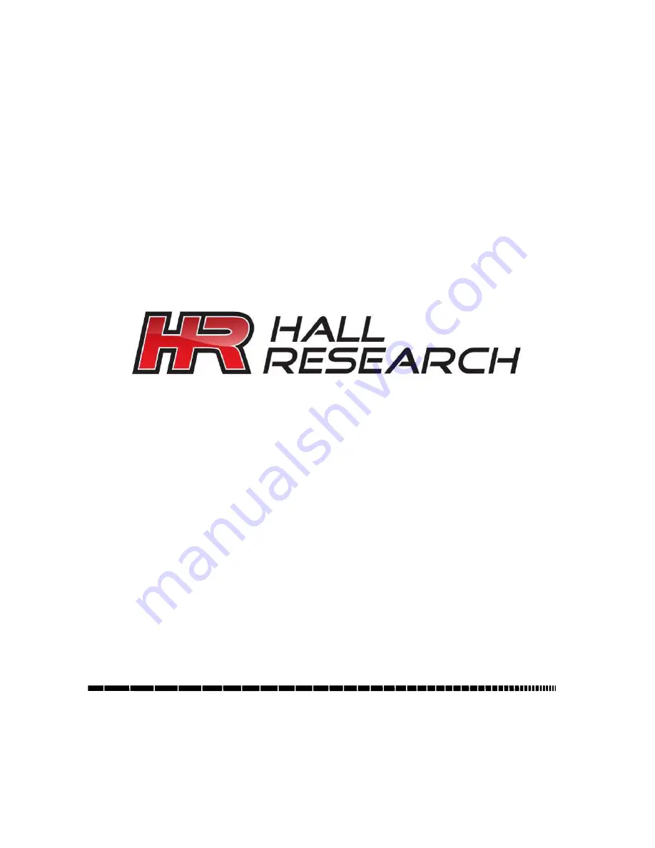 Hall Research Technologies SP-HD-8A User Manual Download Page 12