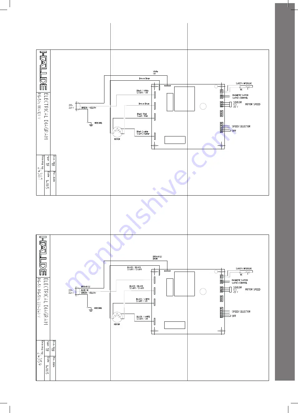 Hallde RG-50S User Instructions Download Page 6