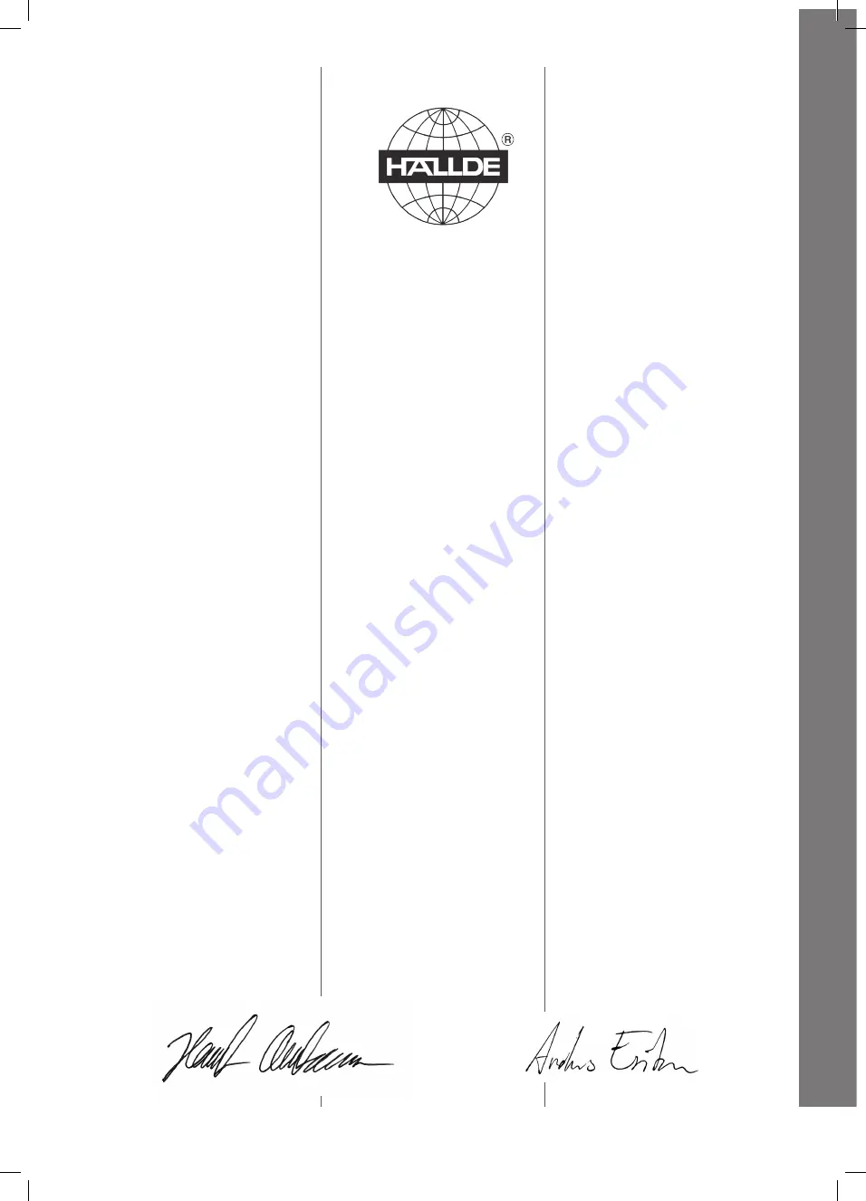 Hallde RG-50S User Instructions Download Page 7