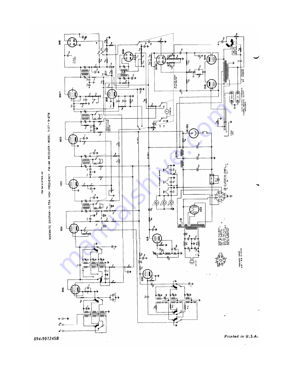 Hallicrafters S-27 Operating And Service Instructions Download Page 12