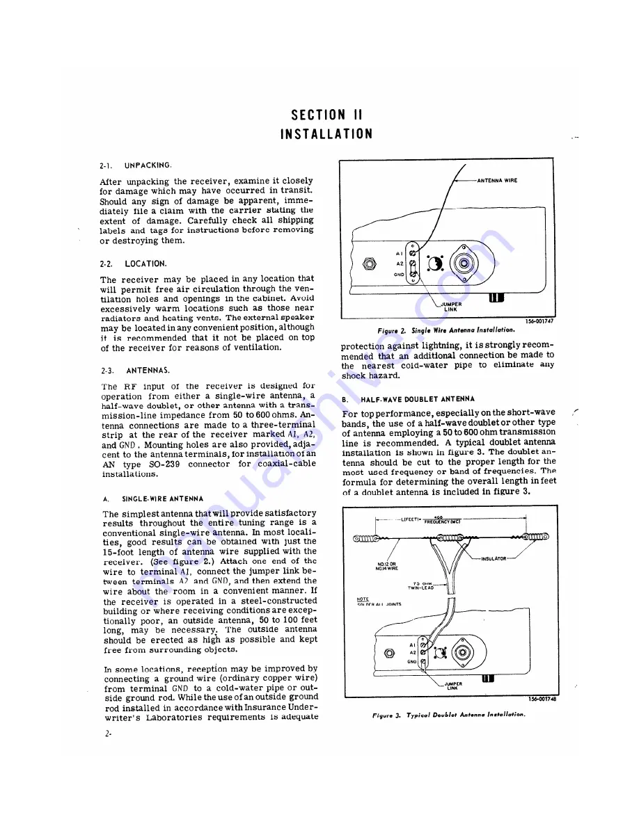 Hallicrafters SX-122 Скачать руководство пользователя страница 3