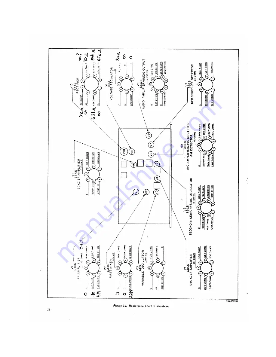 Hallicrafters SX-122 Скачать руководство пользователя страница 19