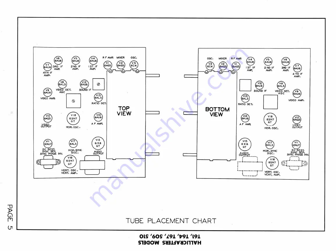 Hallicrafters T61 Wiring Diagram Download Page 8