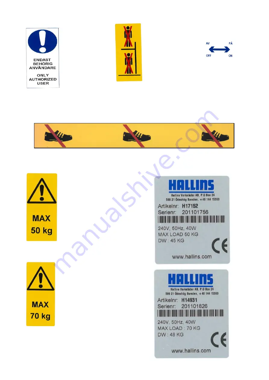 Hallins NEWTON 50 Manual Download Page 126