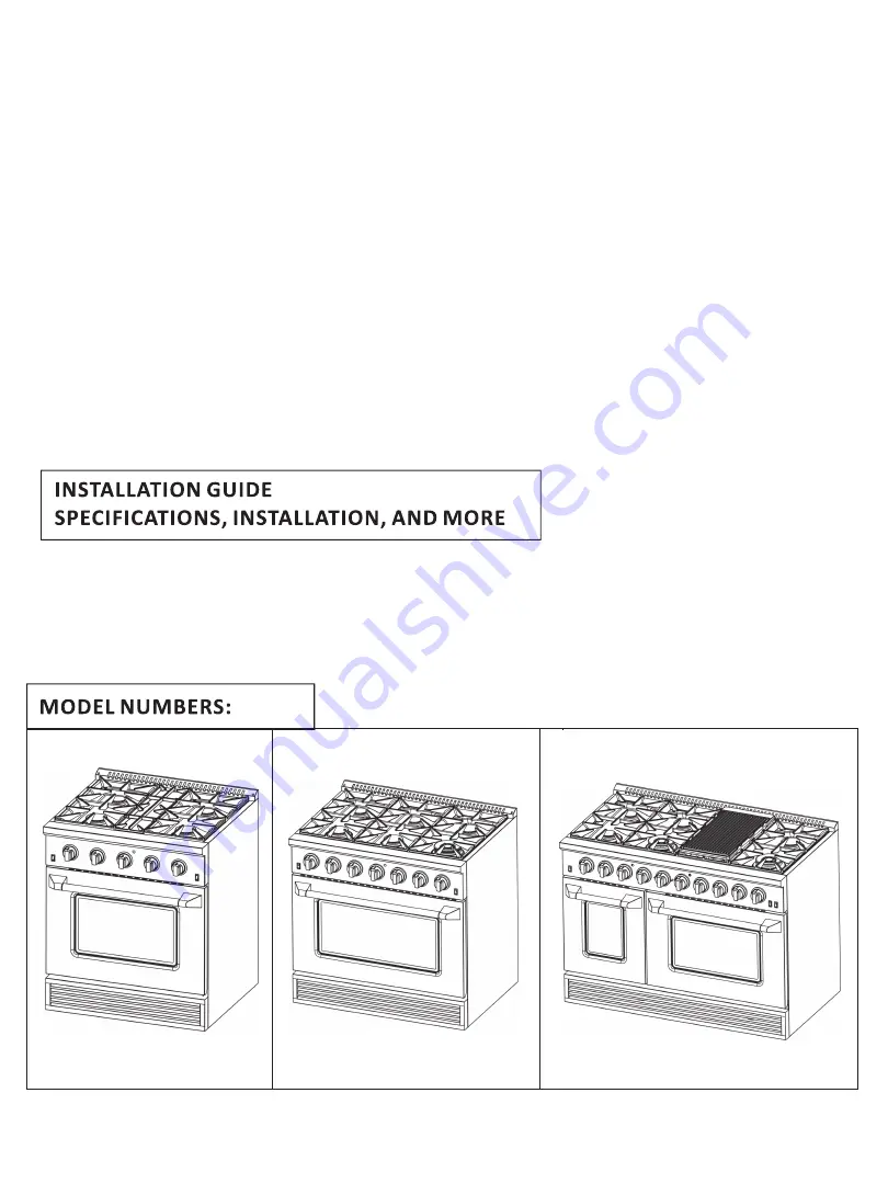 Hallman BOLD JK30A1 Installation Manual Download Page 1