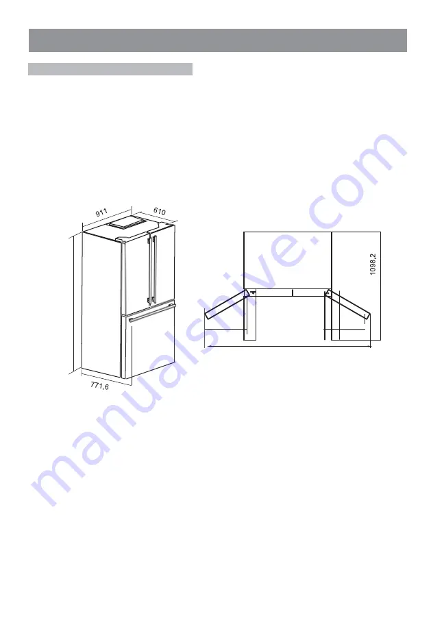 Hallman HRFSFDBM36SS Instruction Manual Download Page 12