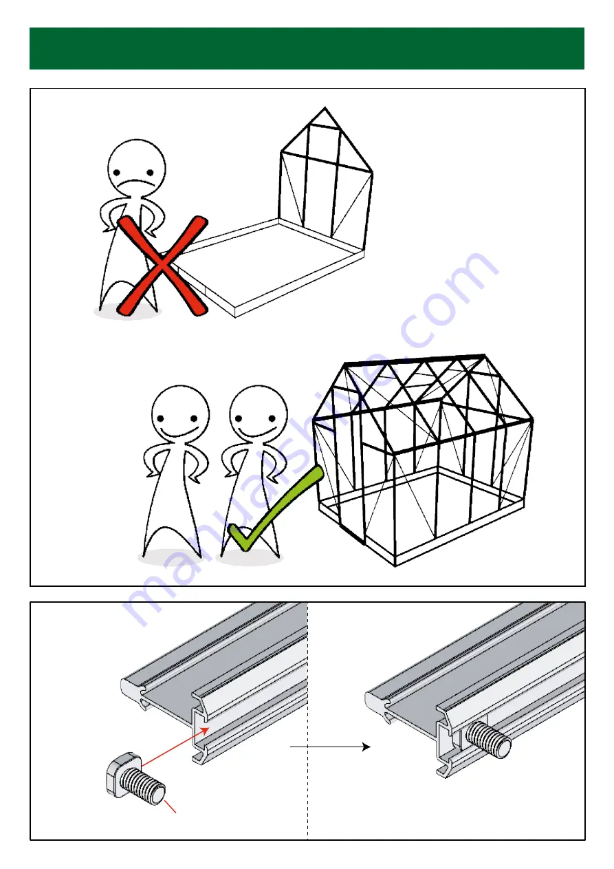 Halls Greenhouses COTSWOLD Birdlip 44 Скачать руководство пользователя страница 11