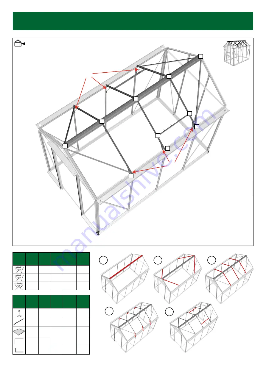 Halls Greenhouses COTSWOLD Birdlip 44 Скачать руководство пользователя страница 24