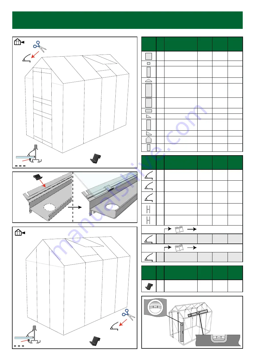 Halls Greenhouses COTSWOLD Birdlip 44 Manual Download Page 27