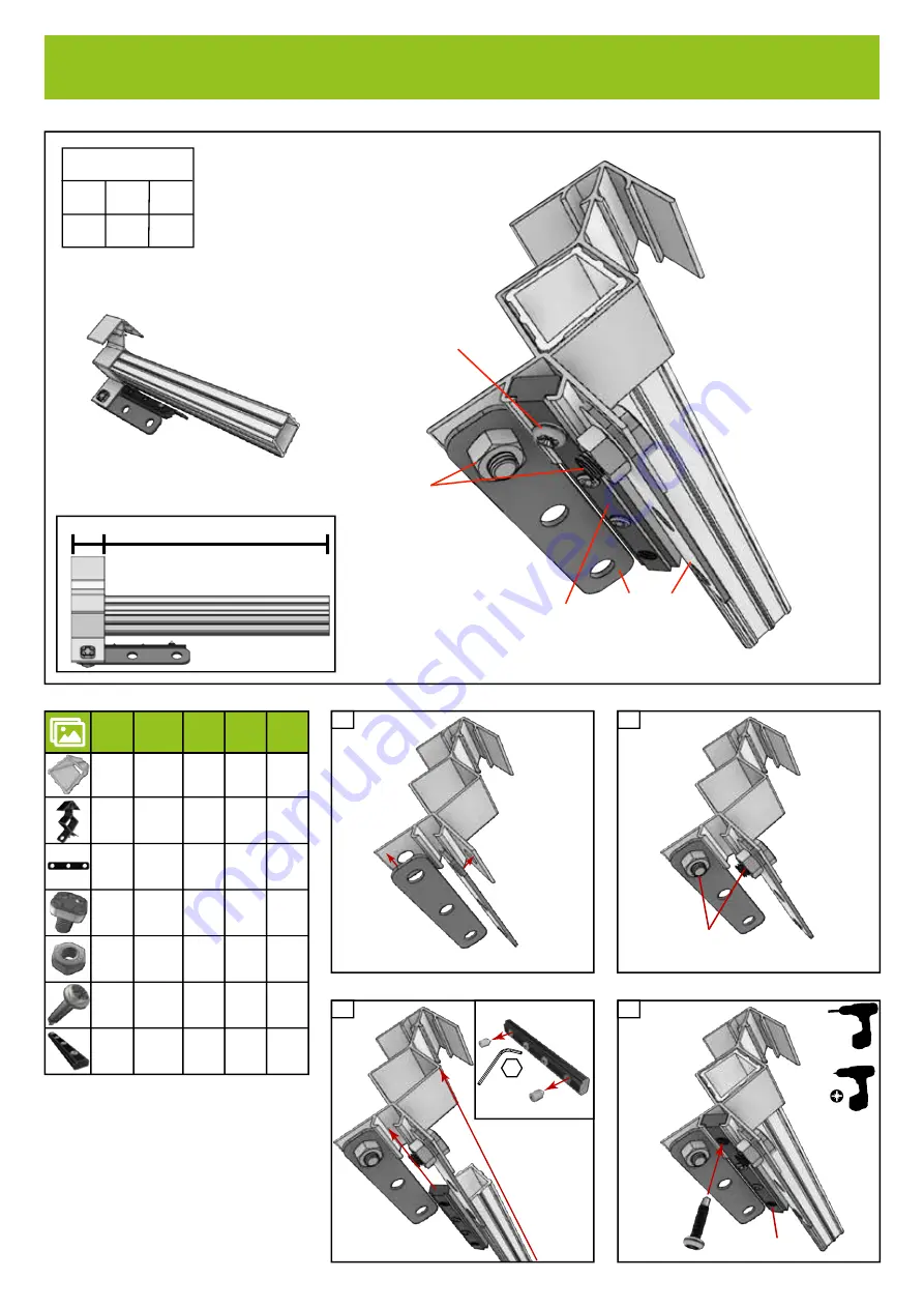 Halls Greenhouses F09816 Assembly Instructions Manual Download Page 20