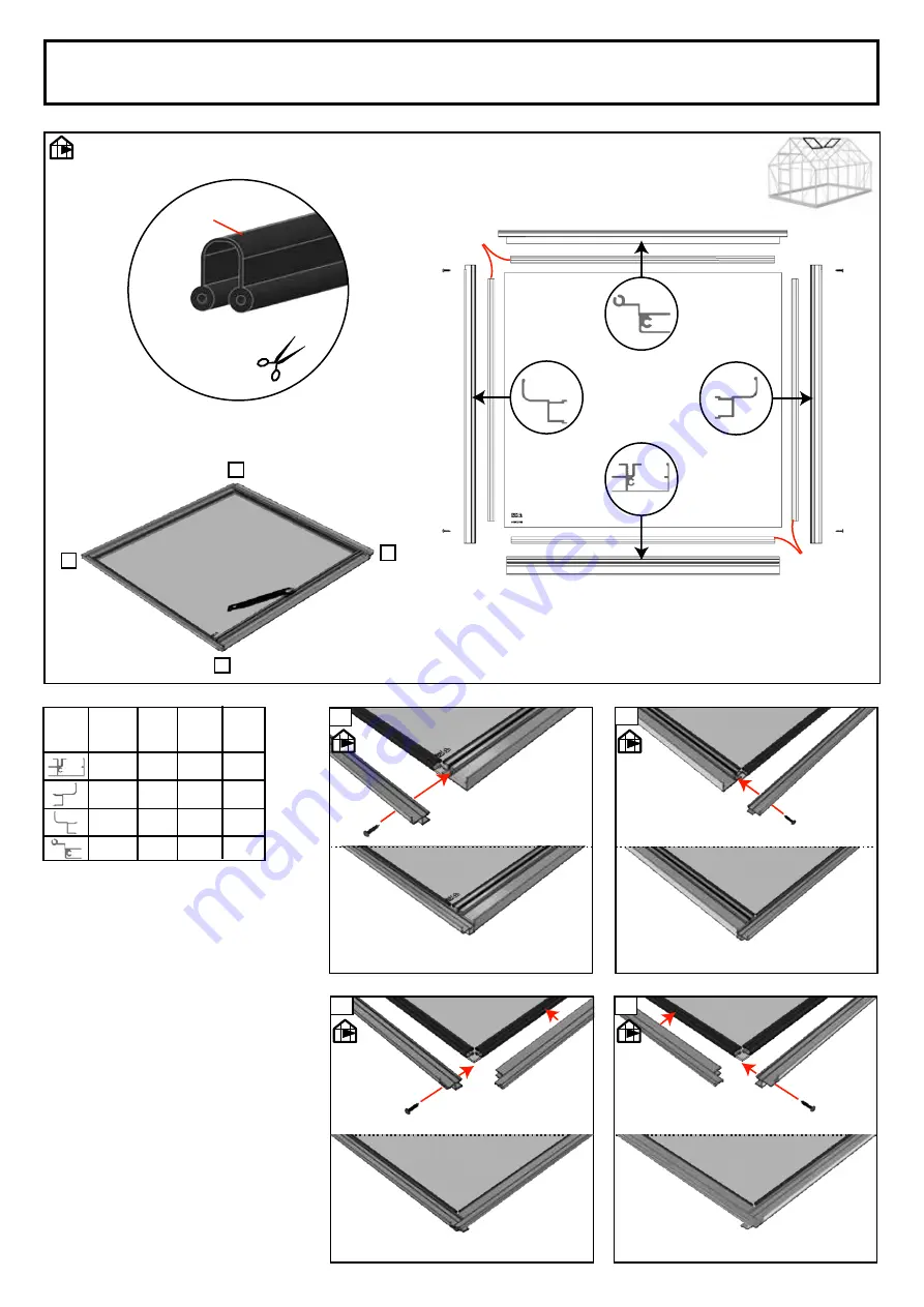 Halls Greenhouses Universal 128 DD Manual Download Page 31