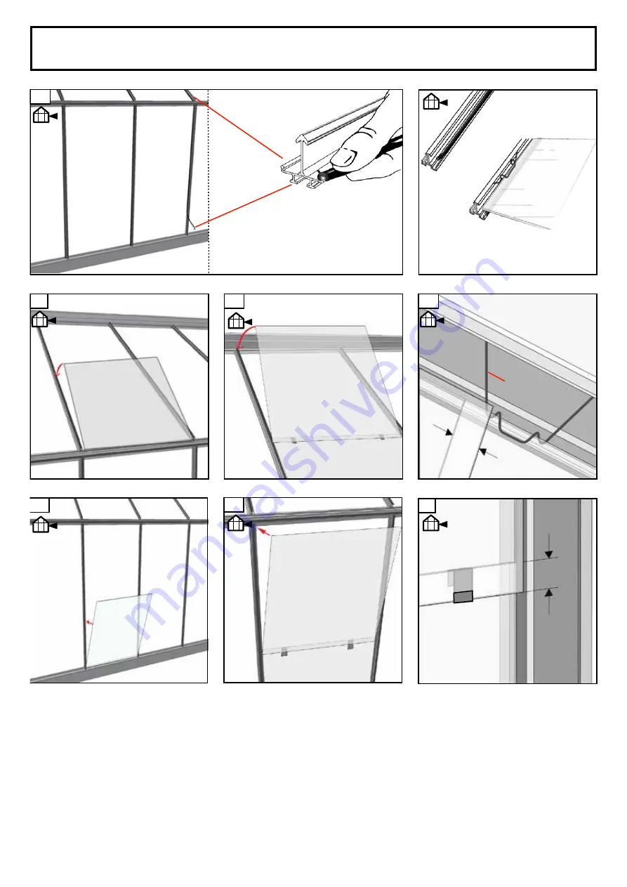 Halls Greenhouses Universal 128 DD Manual Download Page 35