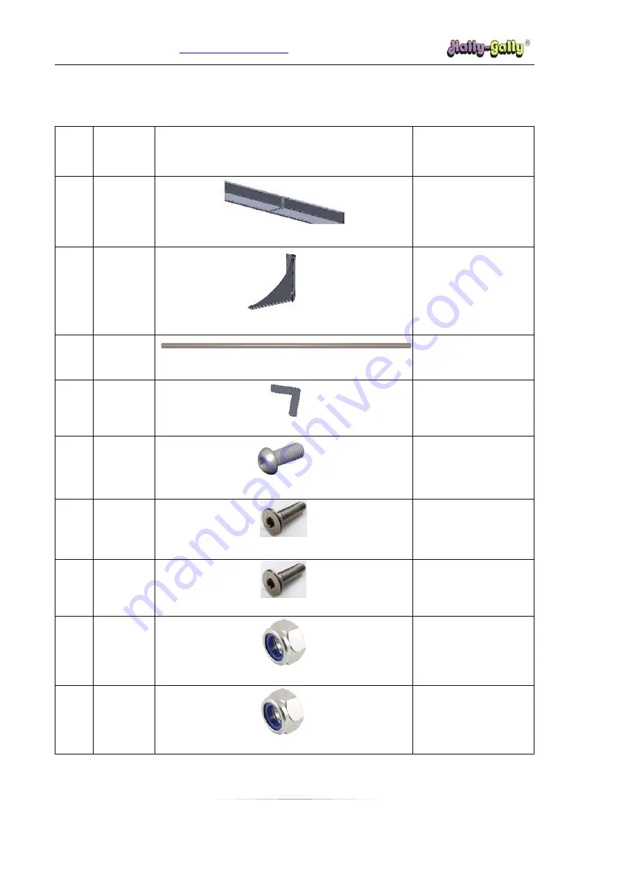 Hally-Gally Triangulum Assembly Instructions Manual Download Page 6