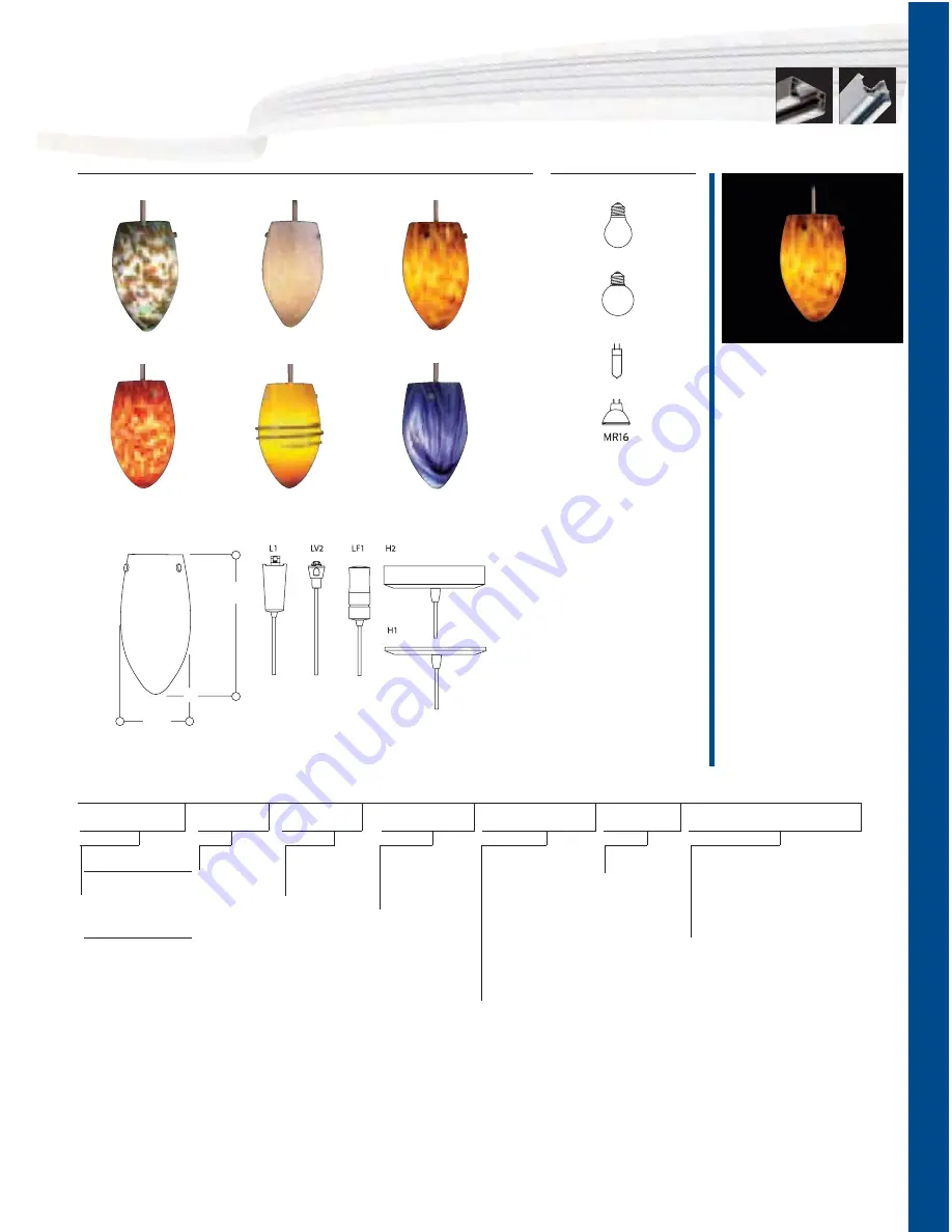 Halo Lighting System Art Glass Manual Download Page 1