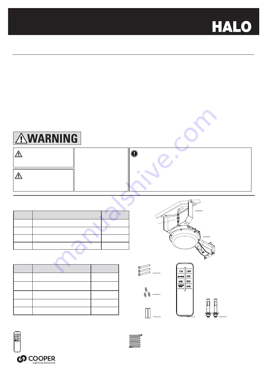 Halo SBL50A50GY Instructions Manual Download Page 6