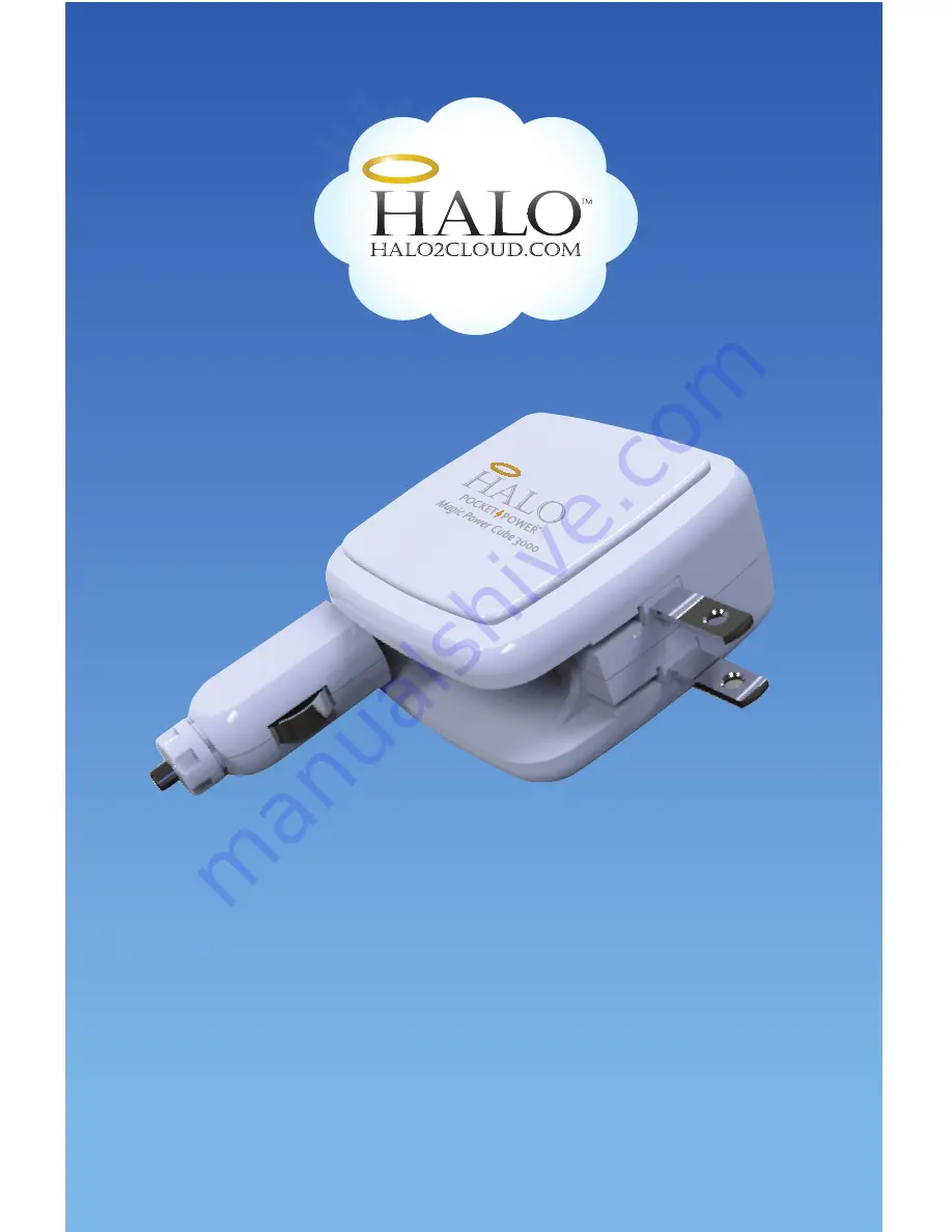 Halo2Cloud Magic Power Cube 3000 Скачать руководство пользователя страница 1