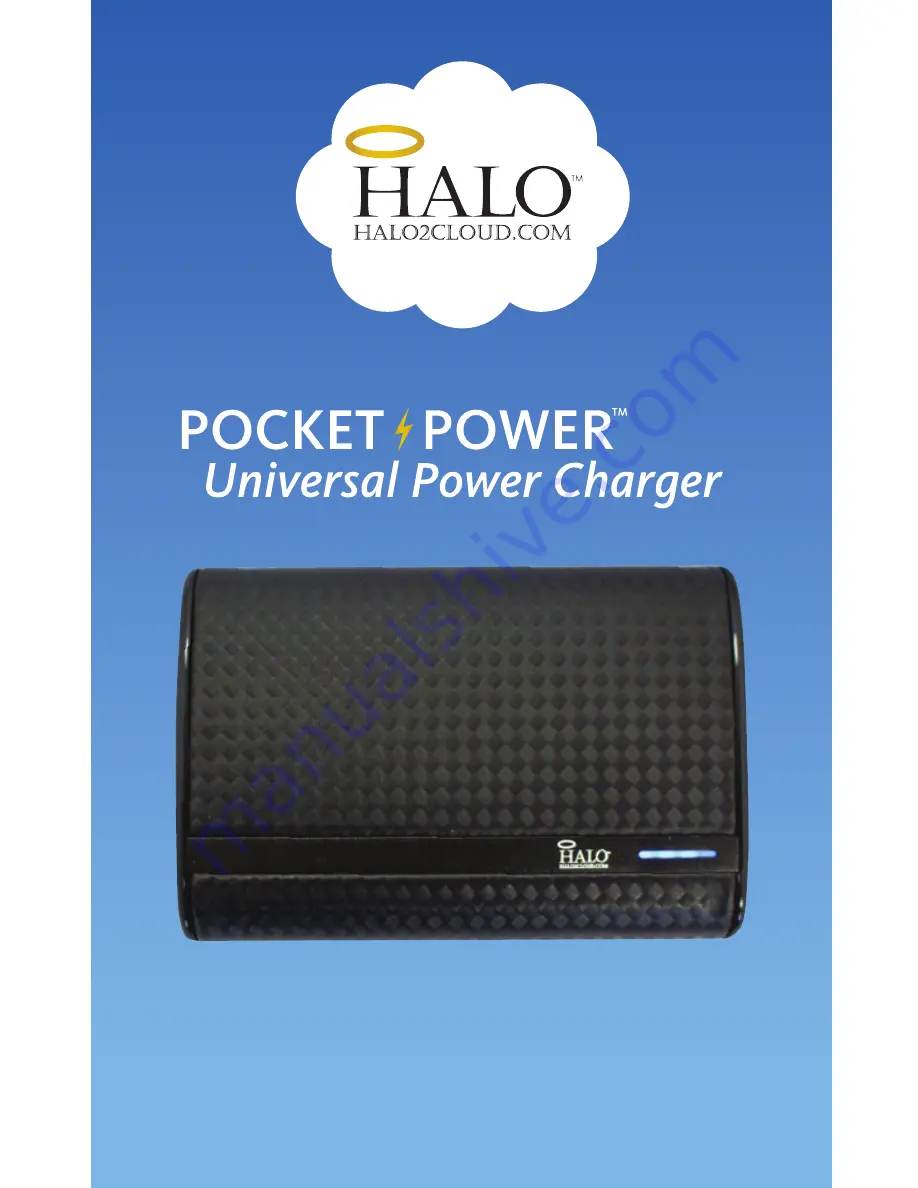 Halo2Cloud Pocket Power 9000 Скачать руководство пользователя страница 1