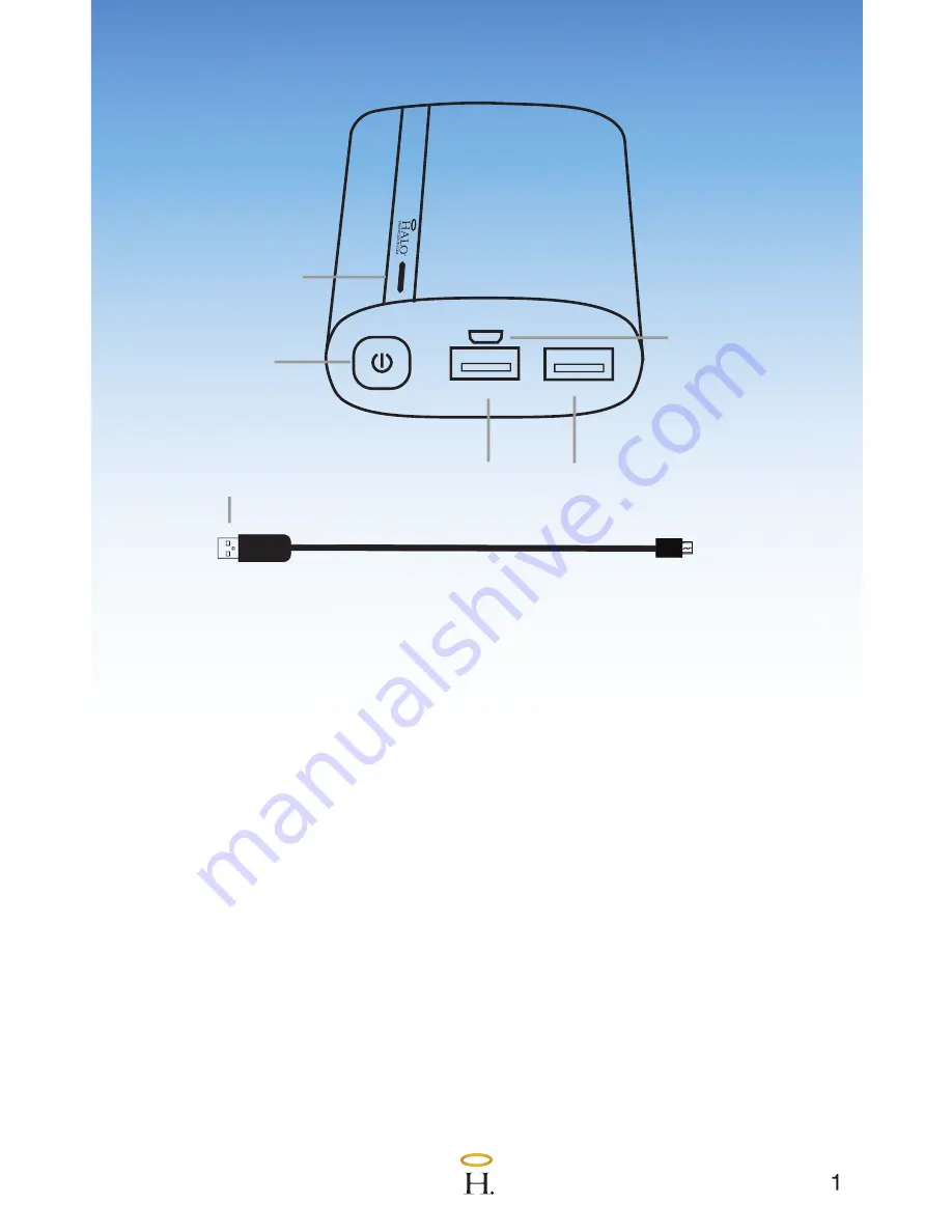 Halo2Cloud Pocket Power 9000 Operating Instructions Manual Download Page 3