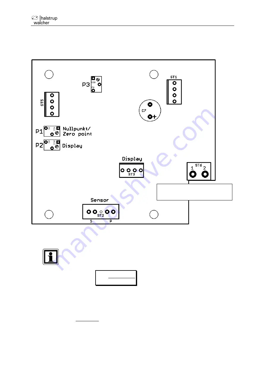 halstrup-walcher PIZ Instruction Manual Download Page 7