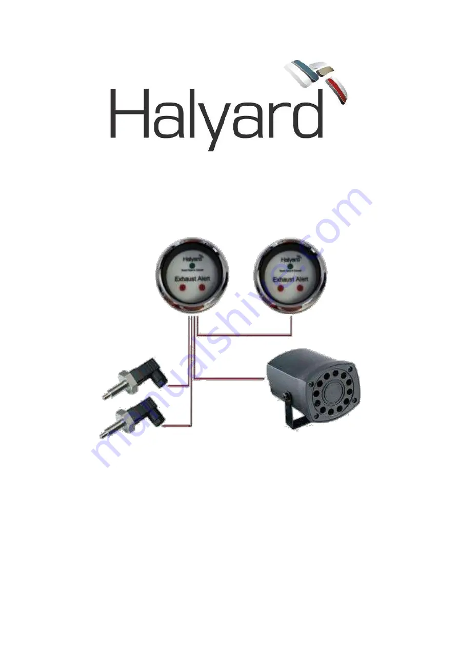 Halyard Exhaust Alert Mk3 Installation & Operating Instructions Manual Download Page 1