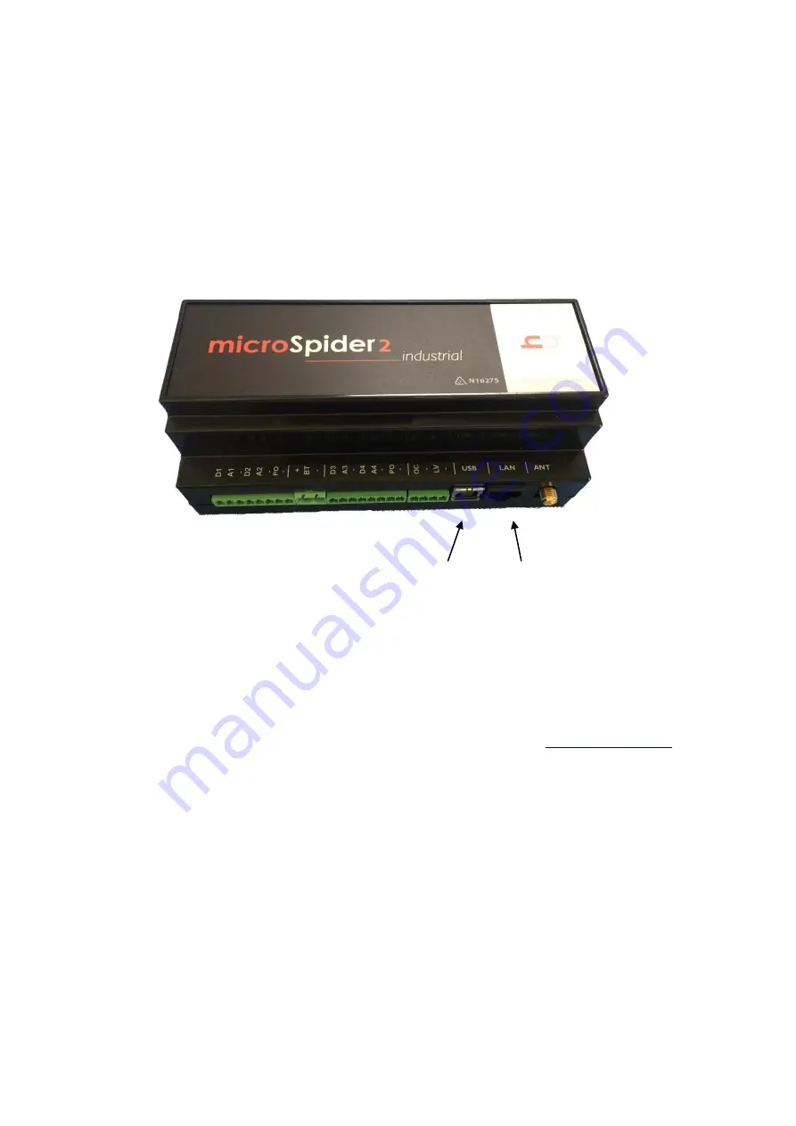 Halytech microSpider2 Industrial Quick Start Manual Download Page 7