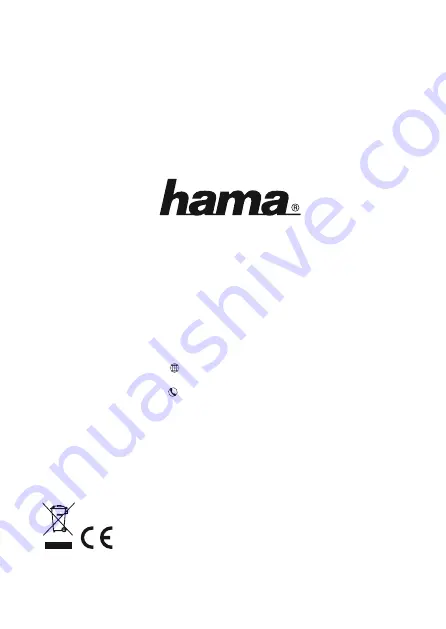 Hama 00012365 Operating Instructions Manual Download Page 38