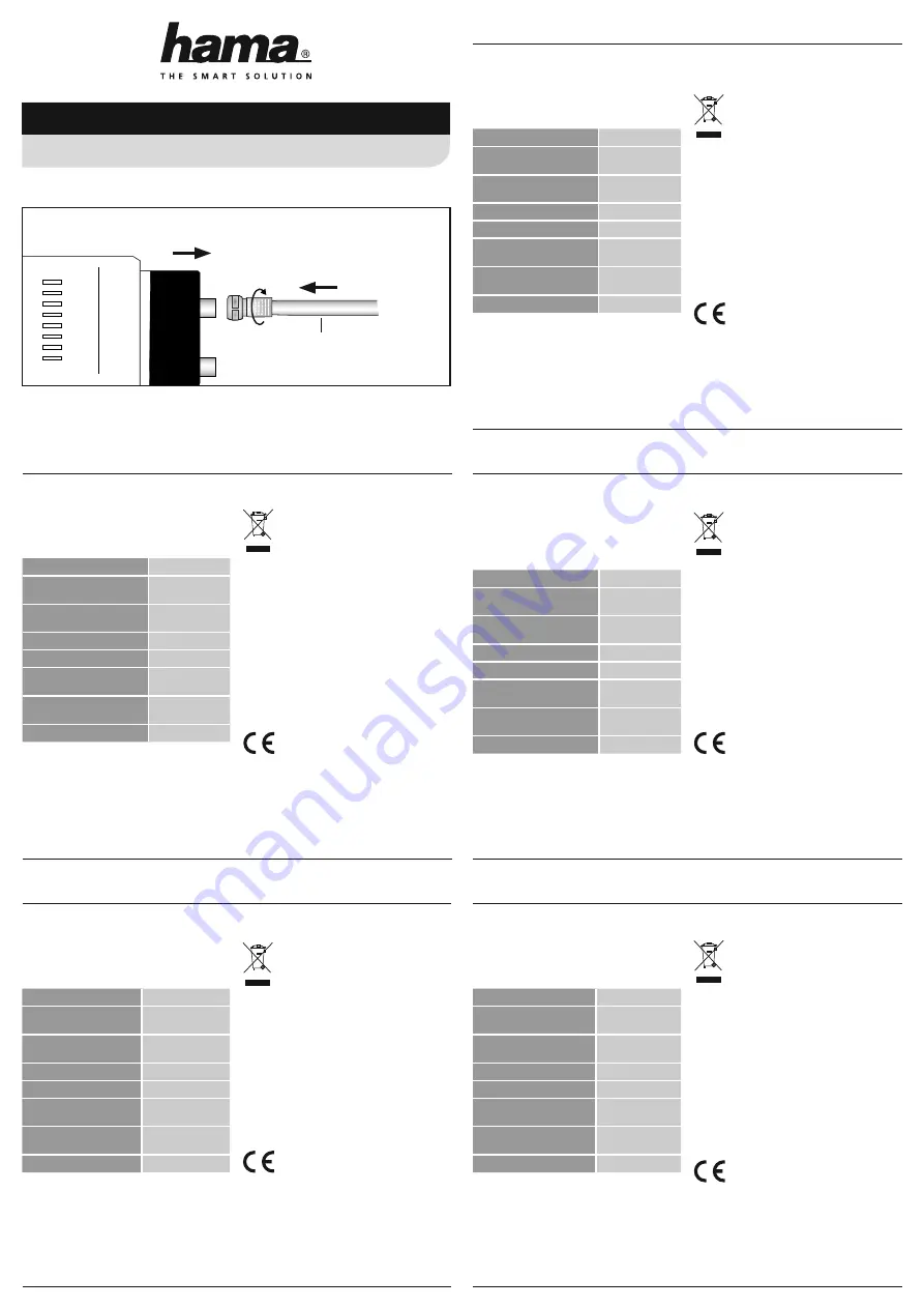 Hama 00040234 Operating Instruction Download Page 1