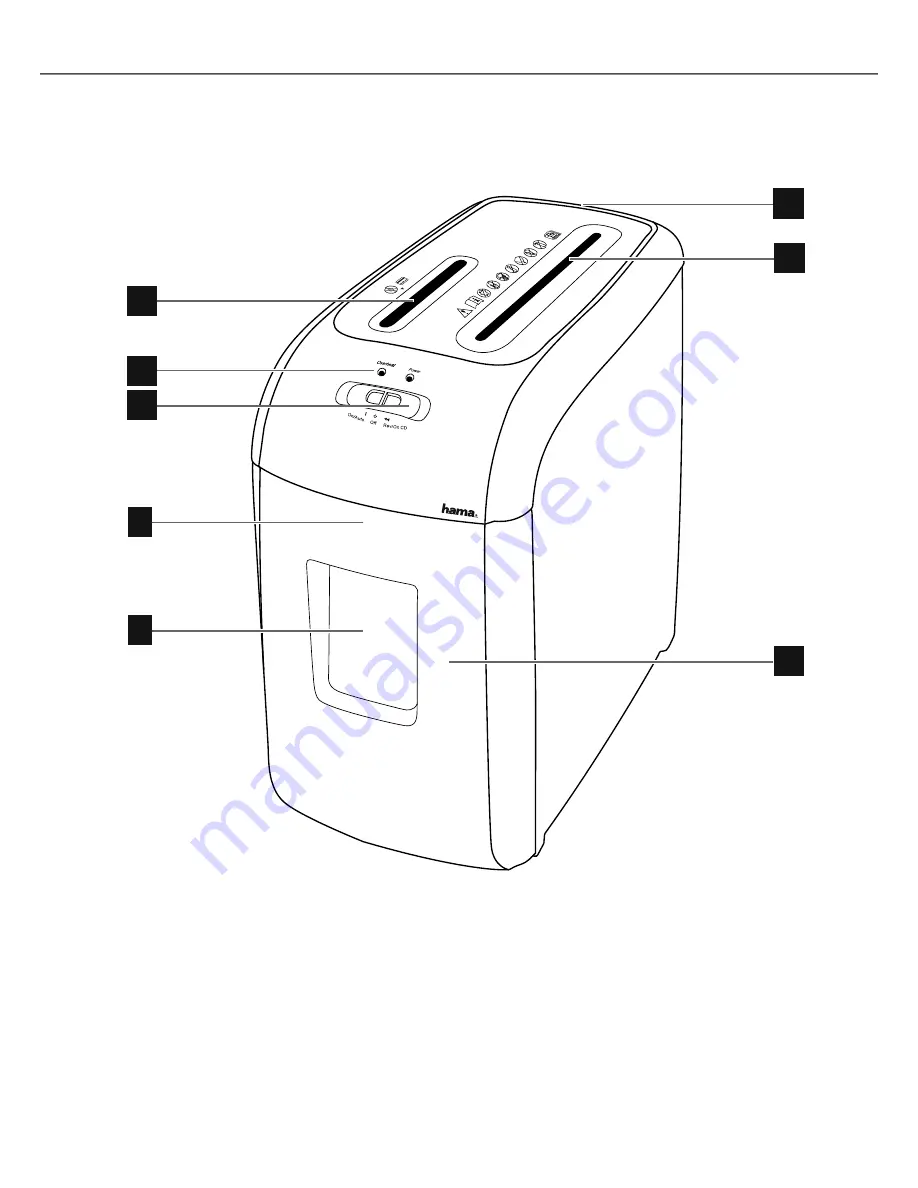 Hama 00050185 Professional M8CD Operating Instructions Manual Download Page 3