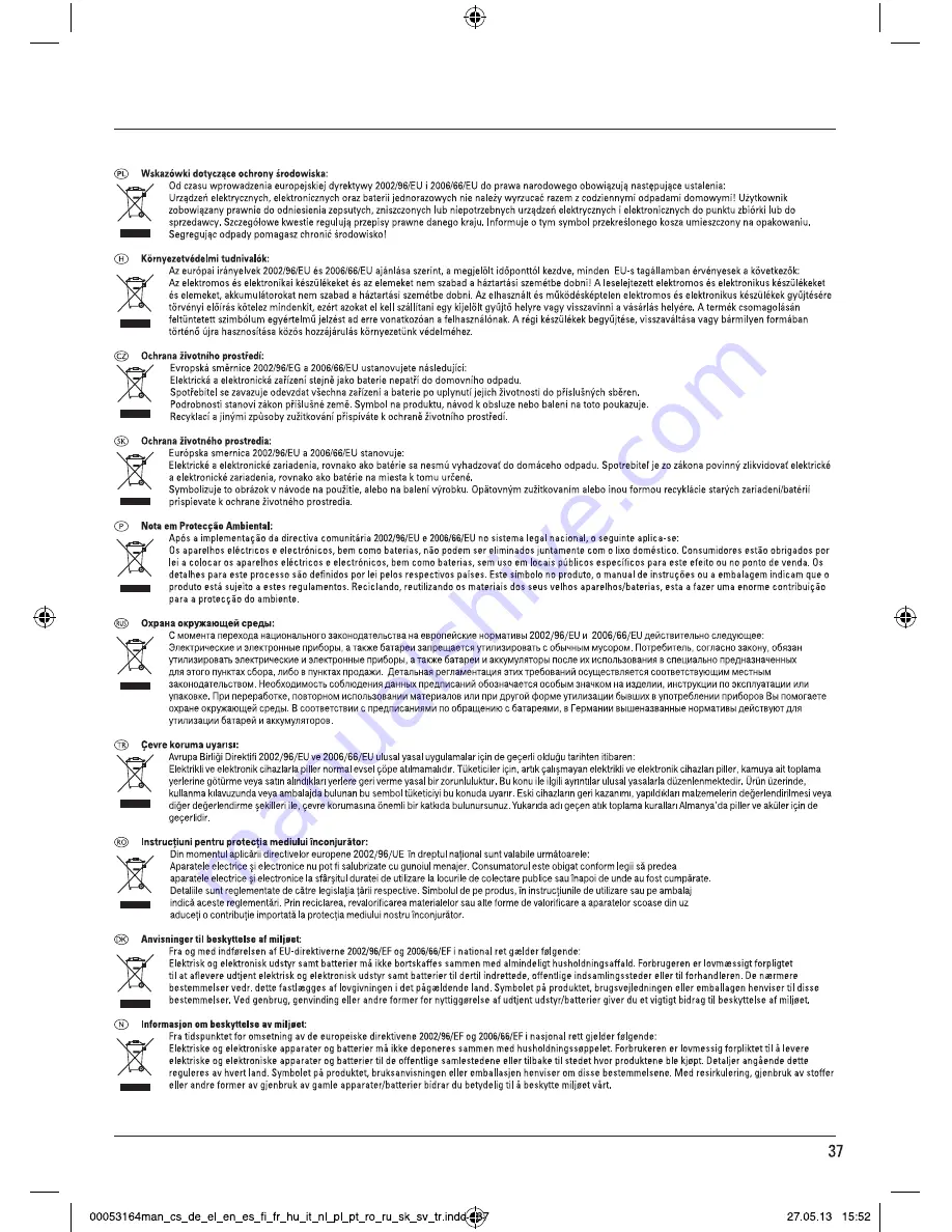 Hama 00053164-V2 Operating	 Instruction Download Page 38