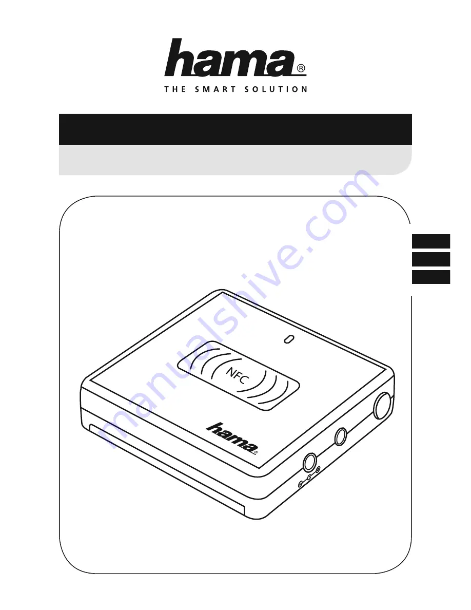 Hama 00053187 Operating Instructions Manual Download Page 1