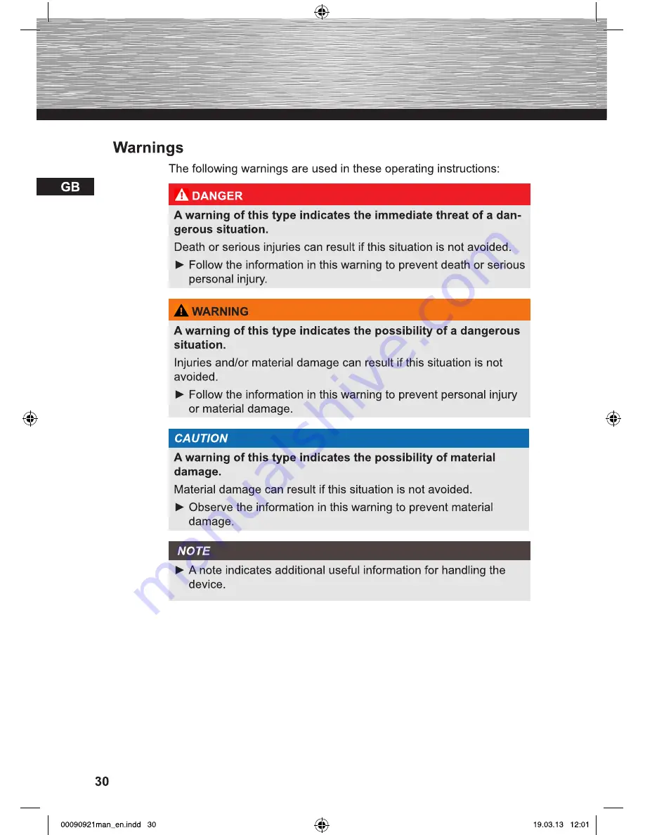 Hama 00090921-V2.5 Operating Instructions Manual Download Page 30