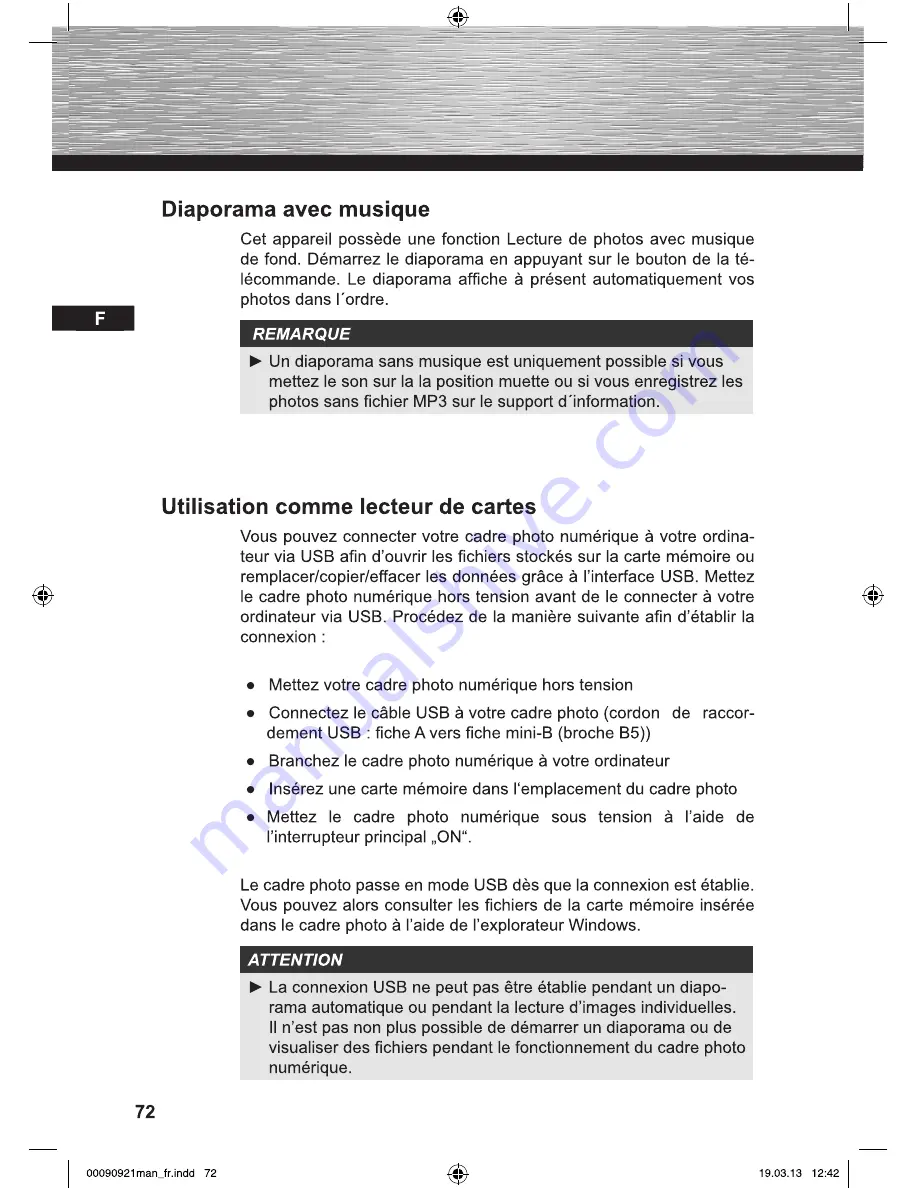 Hama 00090921-V2.5 Operating Instructions Manual Download Page 72