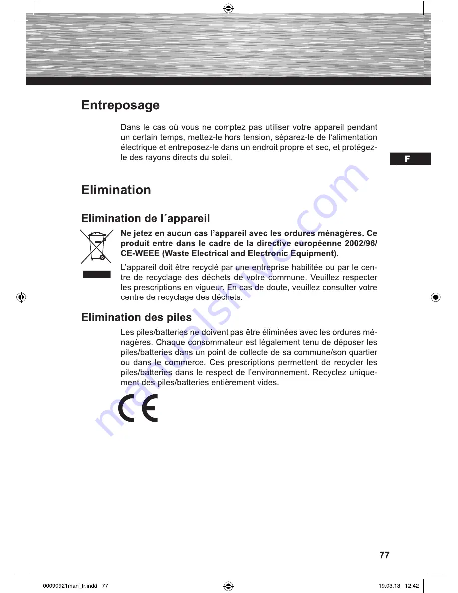 Hama 00090921-V2.5 Operating Instructions Manual Download Page 77