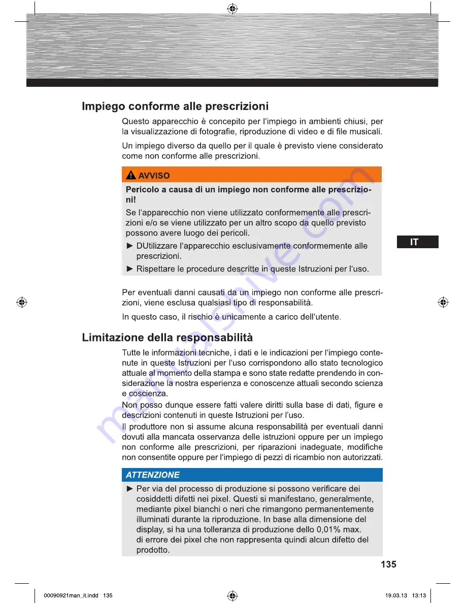 Hama 00090921-V2.5 Operating Instructions Manual Download Page 135