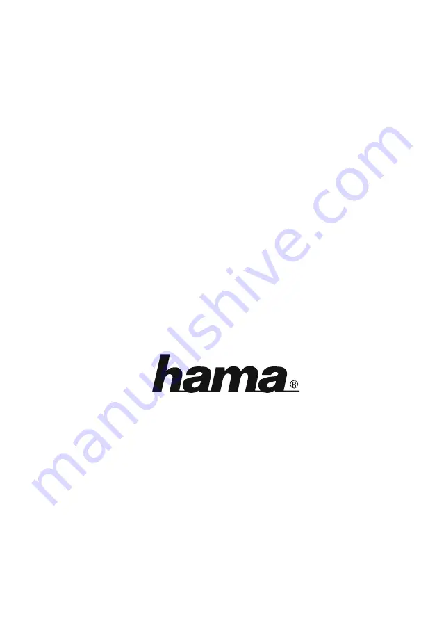 Hama 00115456 Operating Instructions Manual Download Page 39